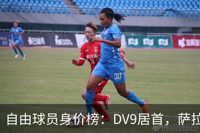 自由球员身价榜：DV9居首，萨拉赫、桑乔、格雷茨卡、斯通斯在列